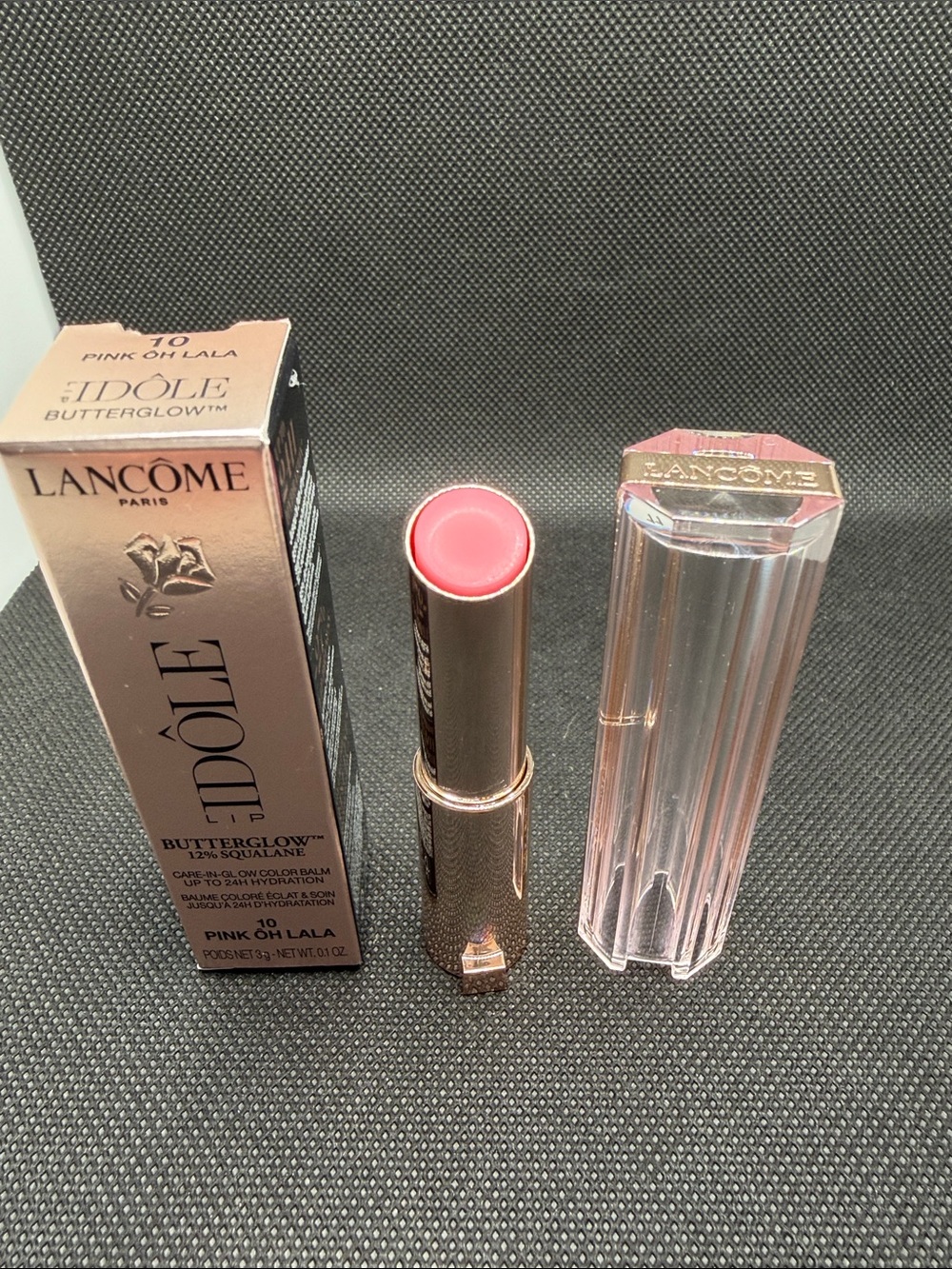 Lancôme Lip Idôle Butterglow color Balm - Pink Oh Lala NEW